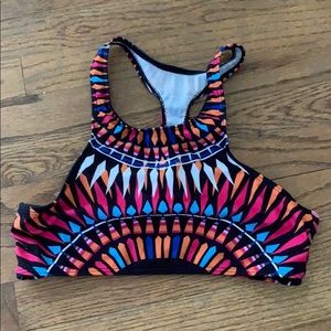 Cupshe high neck bathing suit top